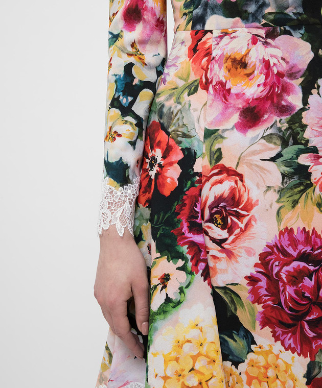 Dolce&Gabbana Сукня з мереживом F6D2OTFSRKN зображення 5