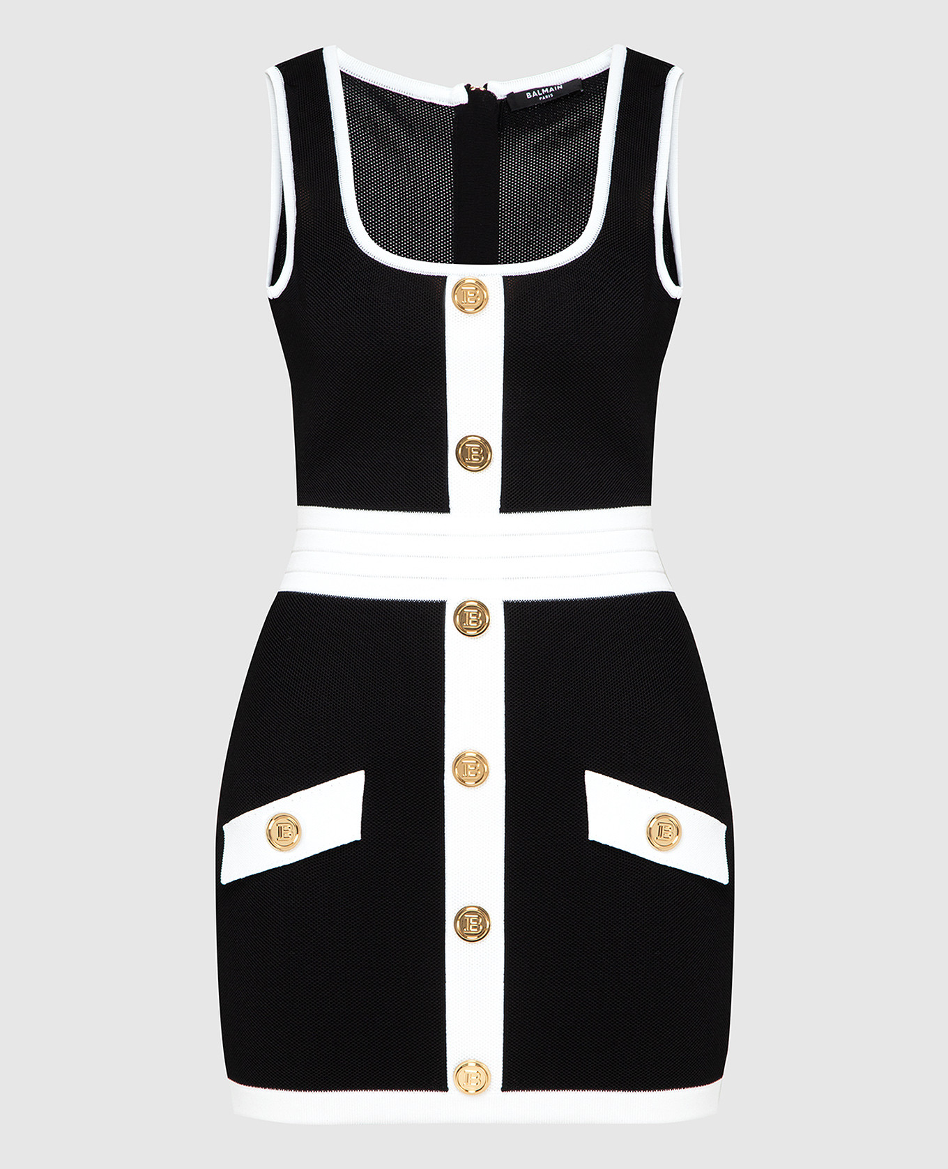 

Черное платье Balmain, Черный, Платья Миди