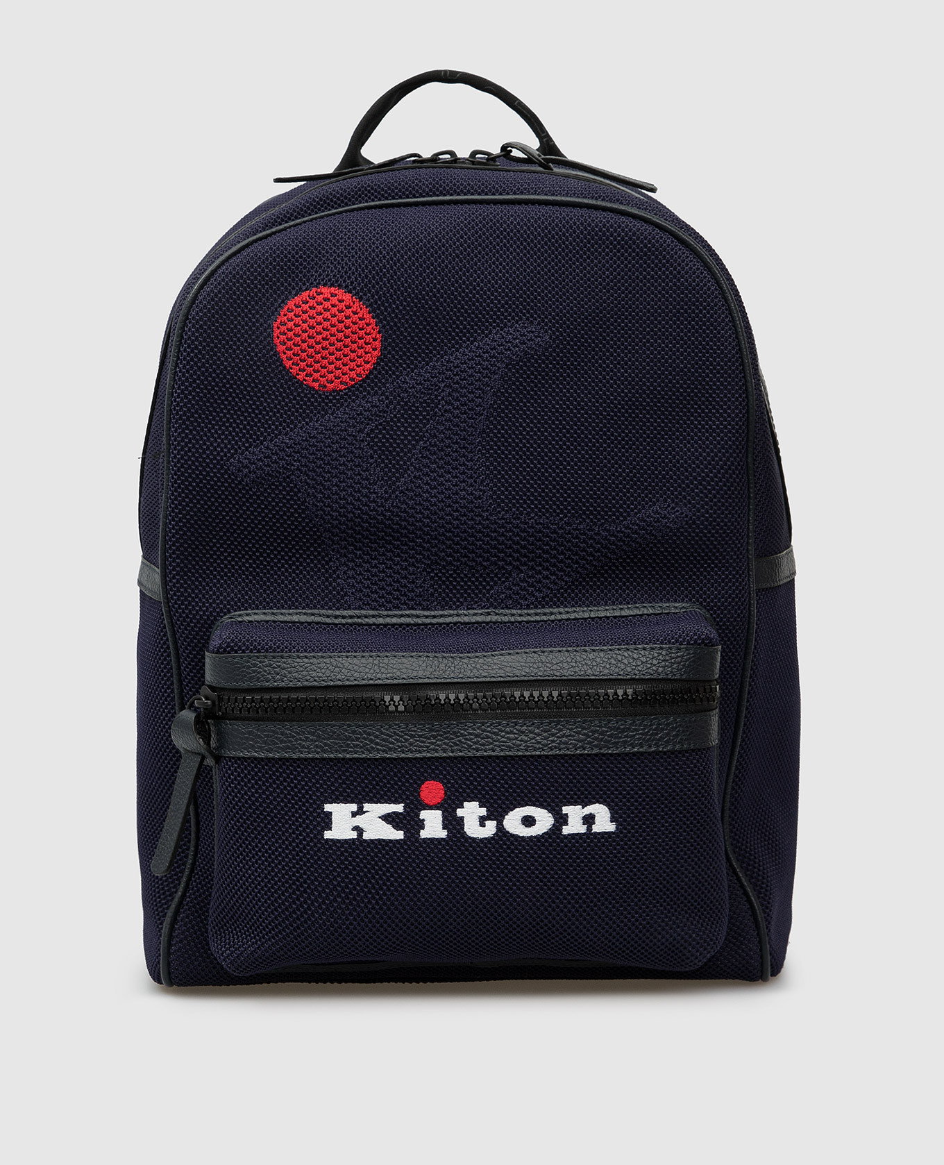 

Рюкзак с фактурным узором Kiton, Тёмно-синий, Рюкзаки