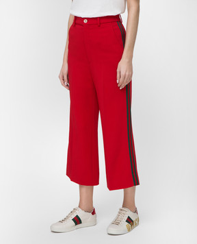 Gucci Червоні кюлоти 523250