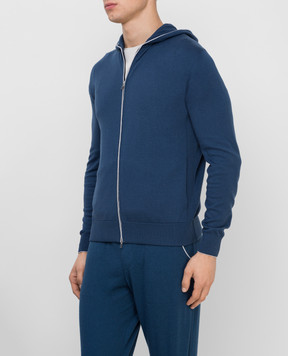 Loro Piana Синяя спортивная кофта FAF8493