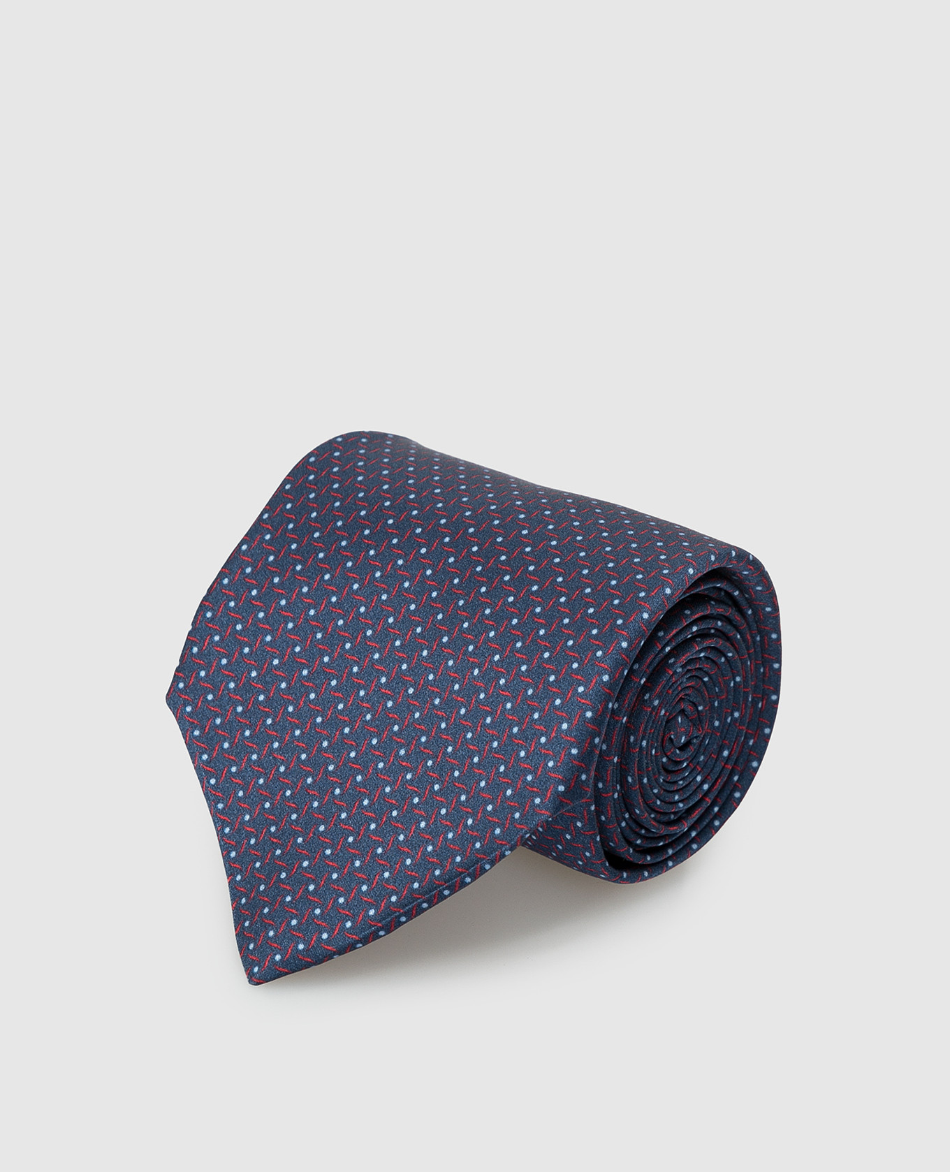 

Набор из шелкового галстука и платка-паше, Тёмно-синий, Галстуки