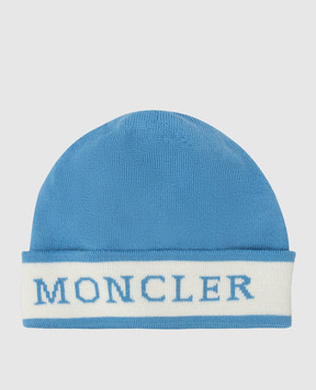 Moncler ENFANT Детская шапка с логотипом 9Z71220A9640