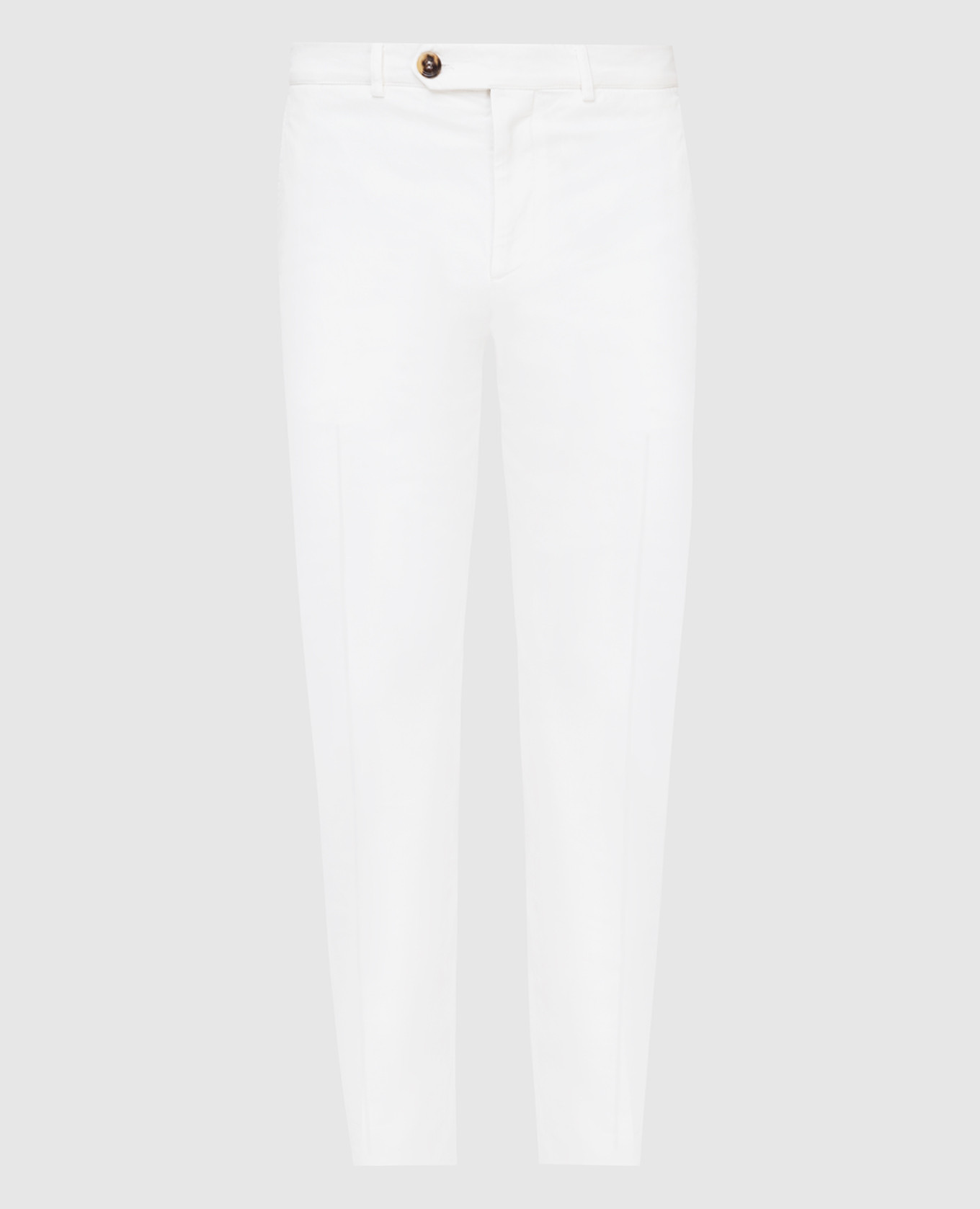 

Белые брюки Brunello Cucinelli, Белый, Повседневные брюки casual