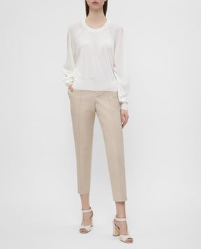 Bottega Veneta Бежевые чиносы 564707