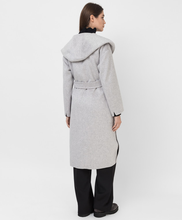 Max Mara Nicole coat in wool and cashmere with slits NICOLE image 4