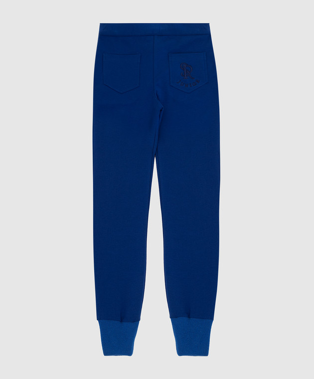 Stefano Ricci Children's sweatpants with embroidery K808010P82Y16490 image 2