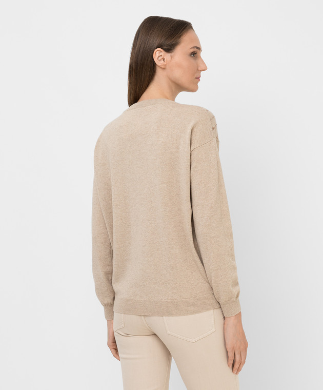 Brunello Cucinelli Cashmere sweater with sequins M12173600 image 4