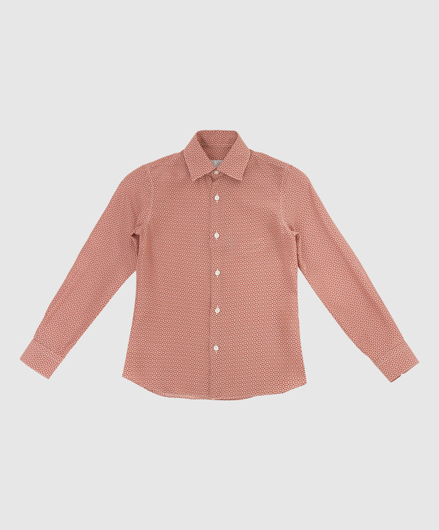 Stefano Ricci Children's patterned silk shirt YC004196SL1850