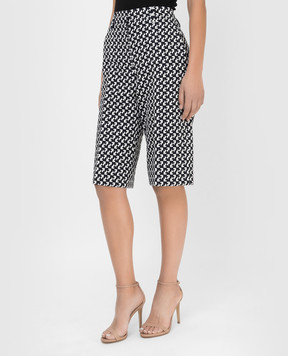 Off-White Бермуды в узор Pop OWCA110F21FAB002