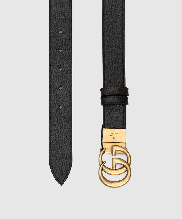 Gucci Двухсторонний кожаный ремень 643847CAO2T изображение 4