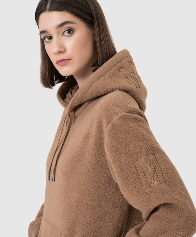 Mackage Светло-коричневое худи Krys с эмблемой KRYSTD изображение 5