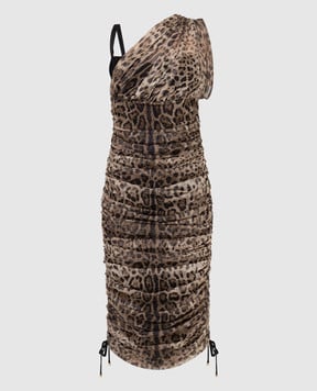 Dolce&Gabbana Бежевое платье F6D9YTFSEGZ