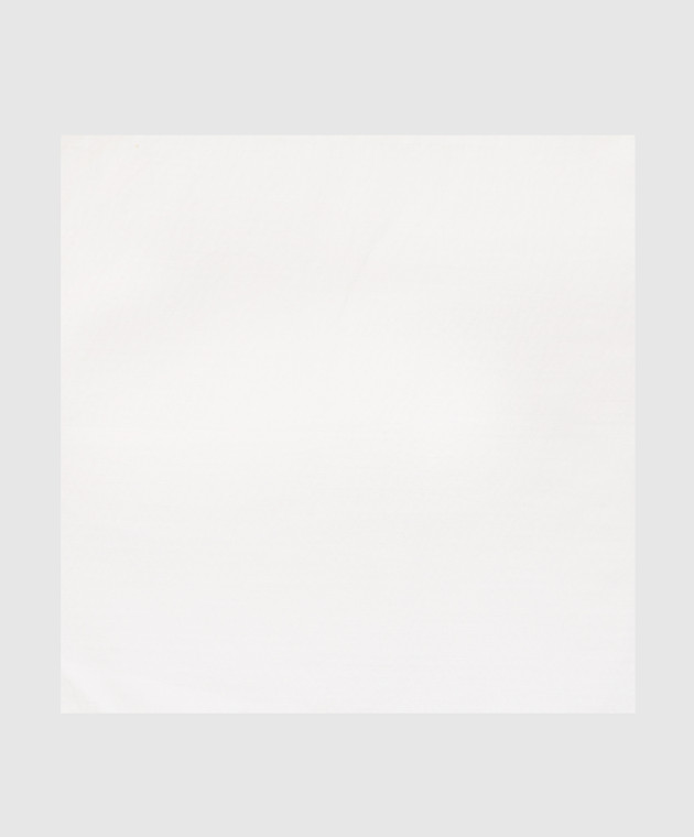 Stefano Ricci Детский белый платок-паше в узор YFZ25L1669