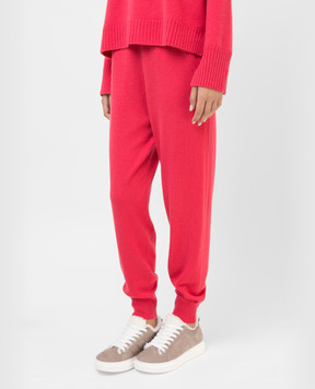 Allude Розовые джоггеры из кашемира 21511117