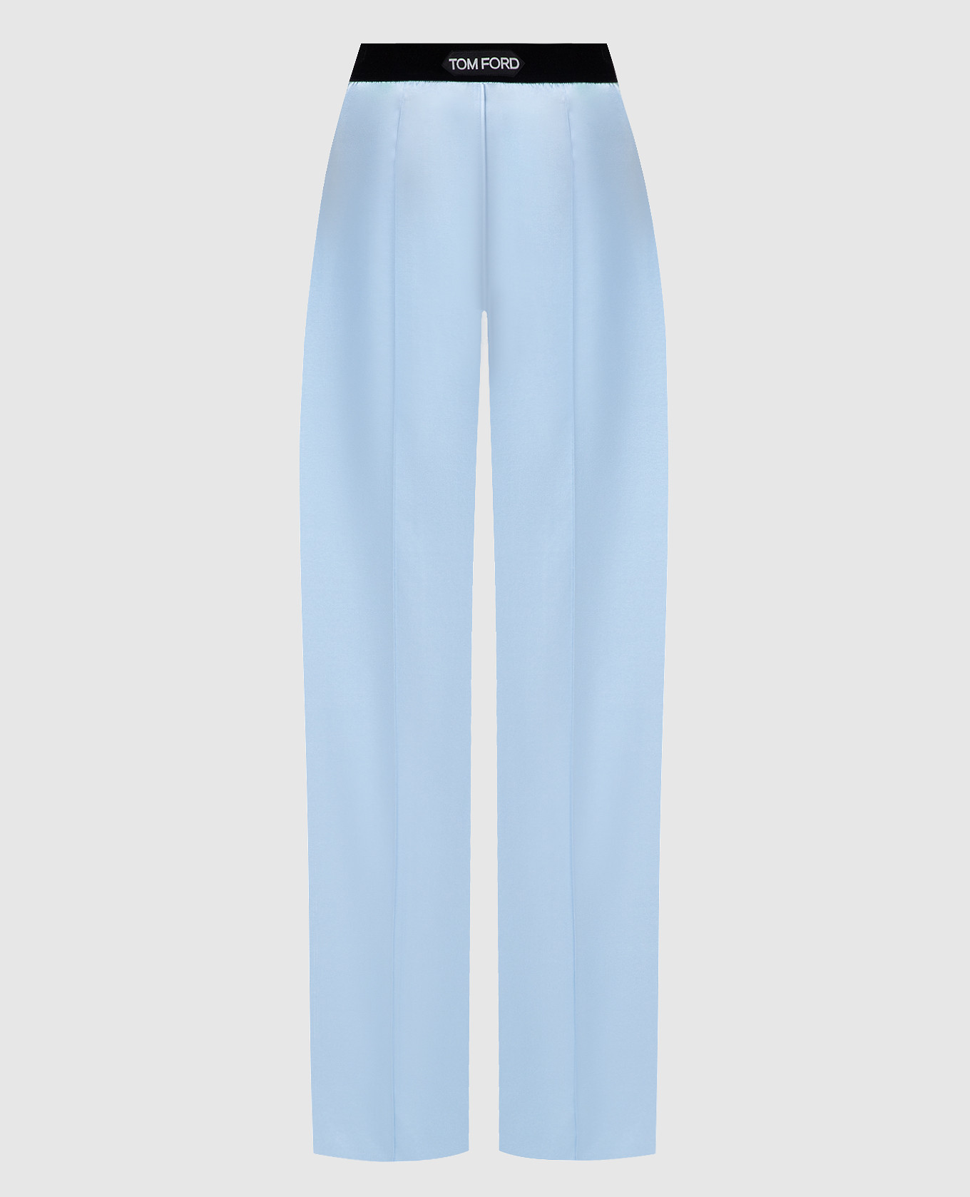 

Шелковые брюки Tom Ford, Голубой, Повседневные брюки casual