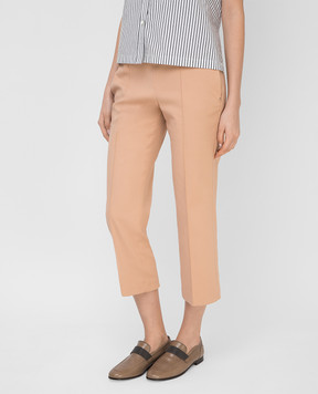 Max Mara Sportmax Бежевые брюки CALAMO