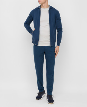 Loro Piana Синяя спортивная кофта FAF8493