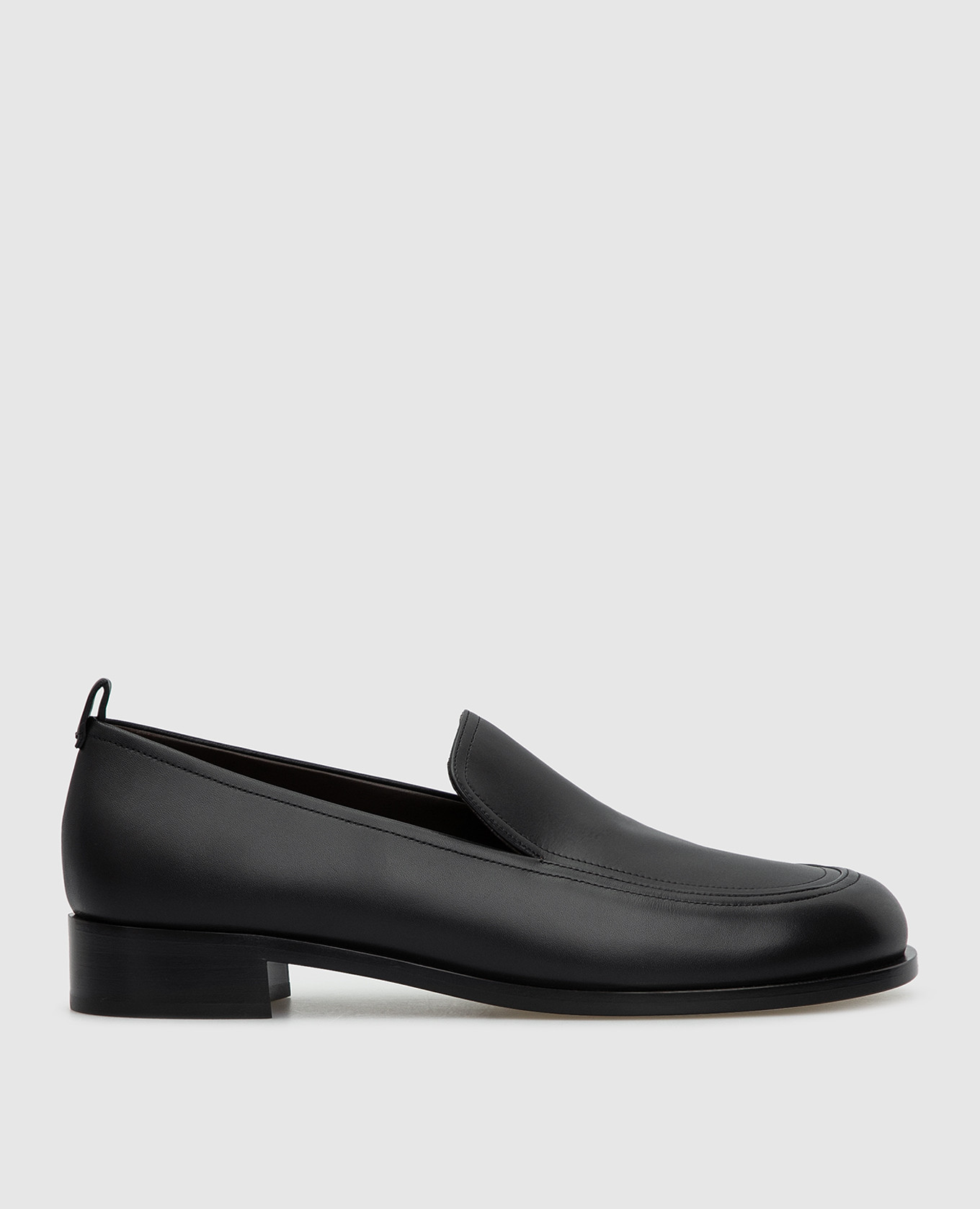 

Черные кожаные лоферы "Penny loafer", Черный, Лоферы