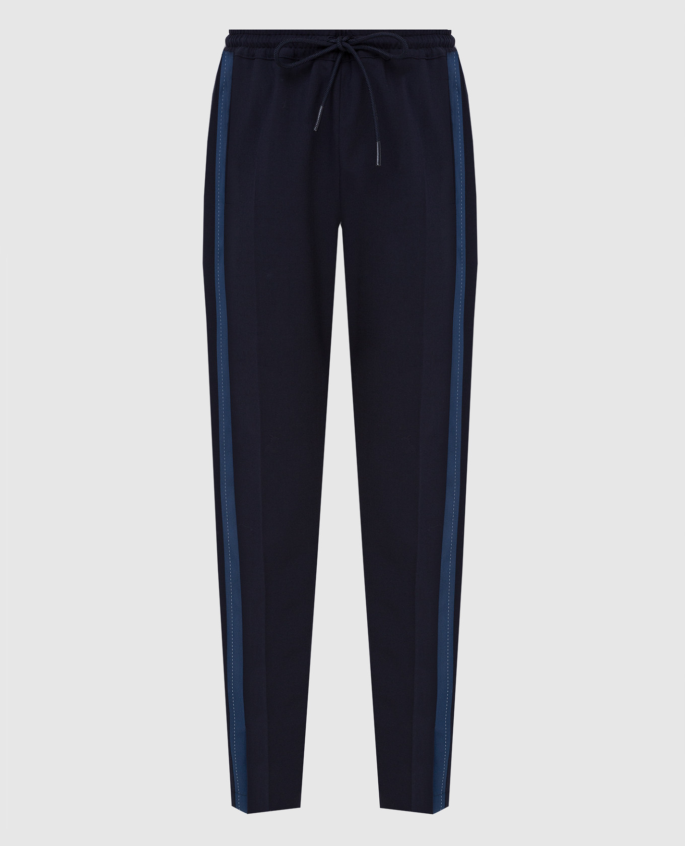 

Темно-синие брюки Max Mara Sportmax Code, Тёмно-синий, Повседневные брюки casual