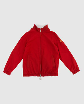 Stefano Ricci Дитяча червона куртка з емблемою YDJ0200010MA0023