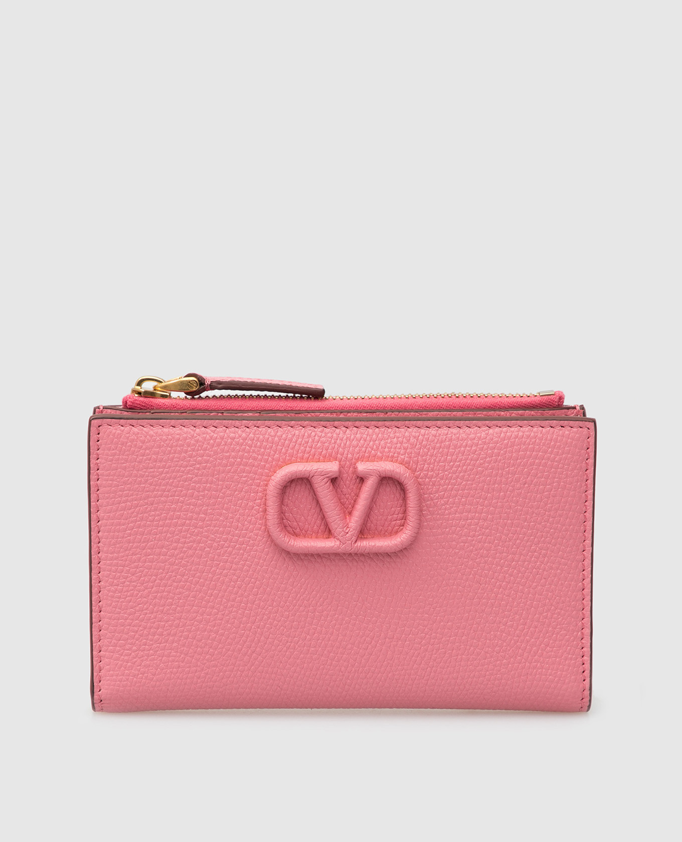 

Кожаный картхолдер "VLogo Signature" Valentino, Розовый, Кошельки