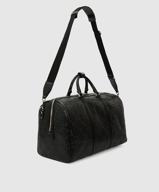 Gucci Черная кожаная сумка 6257681W3CN изображение 3