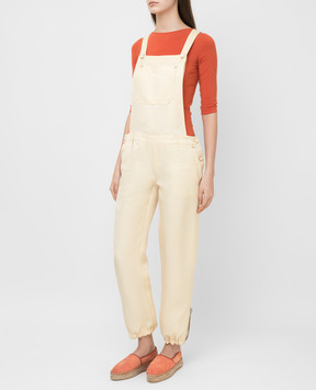 Ermanno Scervino Желтый комбинезон D287P745DBZ