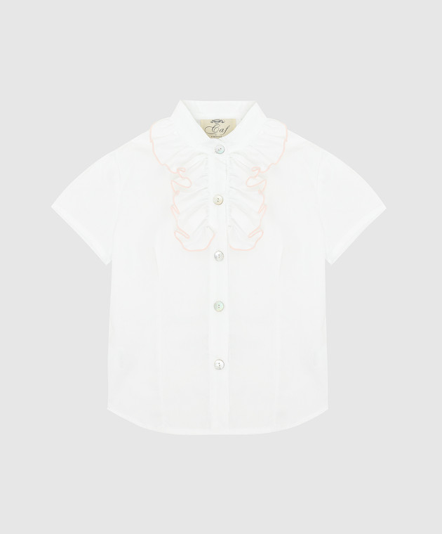 CAF Дитяча біла сорочка 72PO56