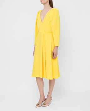 Ermanno Scervino Жовта сукня D362Q325BXE