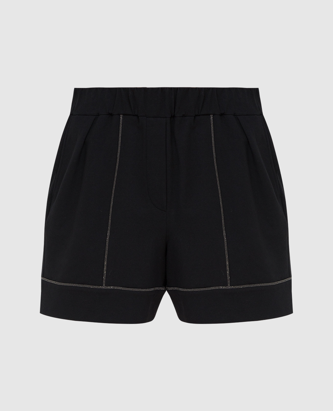 

Черные шорты Brunello Cucinelli, Черный, Шорты