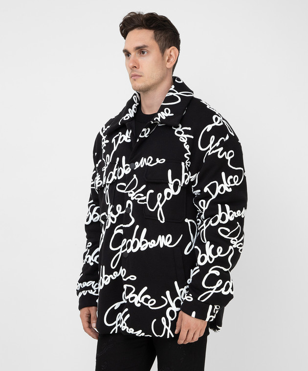Dolce&Gabbana Куртка в принт логотипа G9VY0THU7IH изображение 3