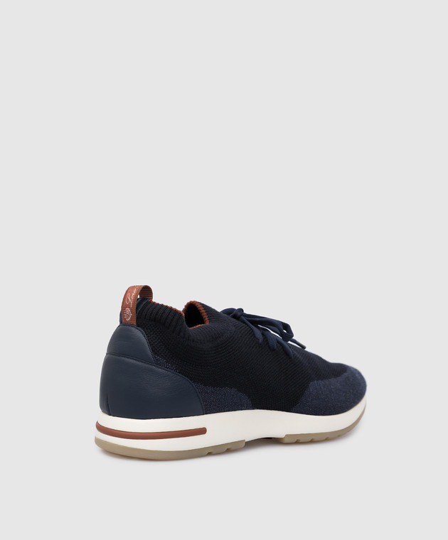 Loro Piana Темно-синие кроссовки 360 LP Flexy Walk FAI1540 изображение 4