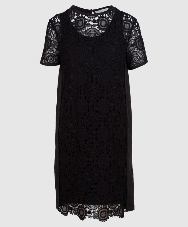 Chloe Чорна сукня з мережива 17SRO60