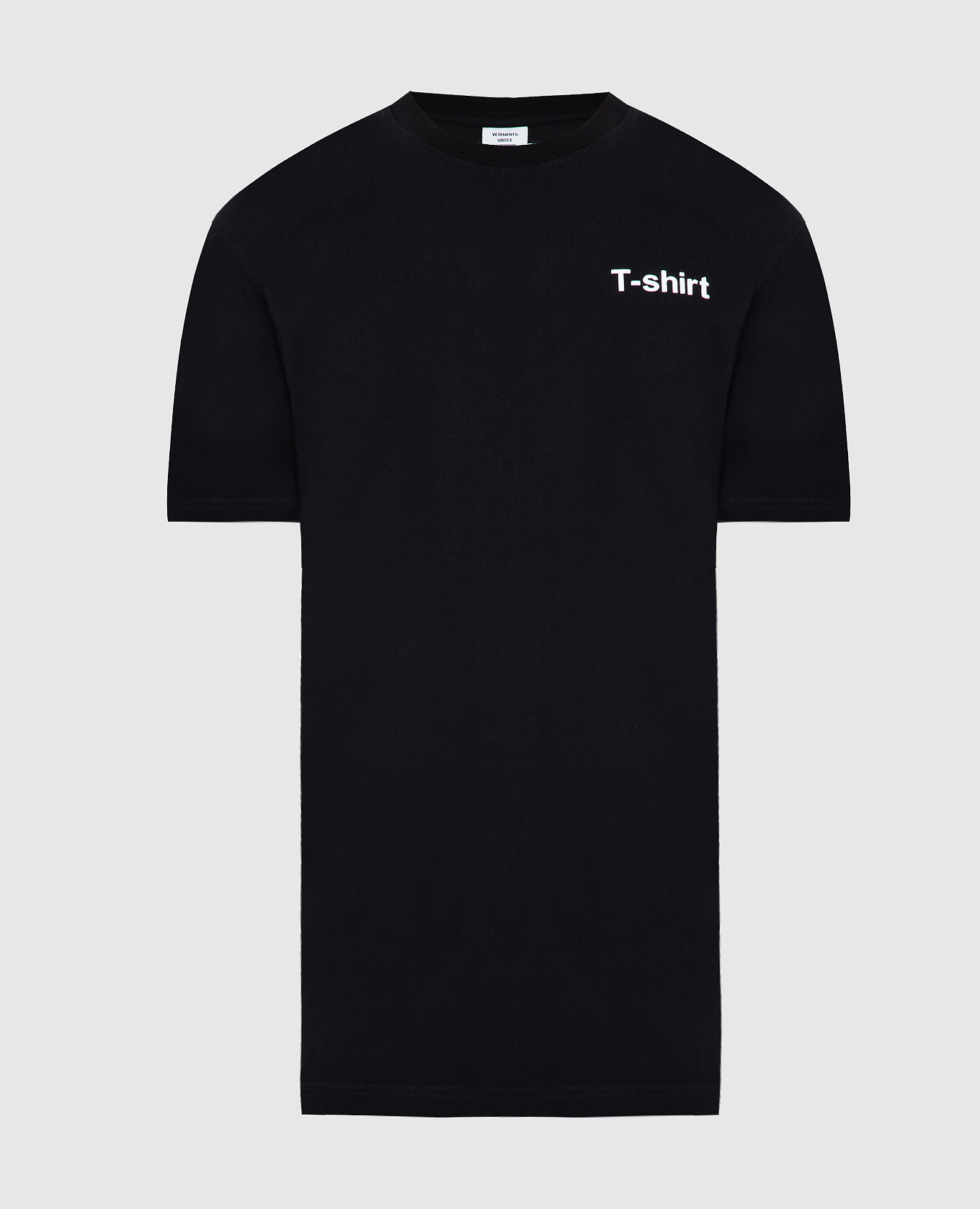 

Черная футболка Vetements, Черный, Футболки