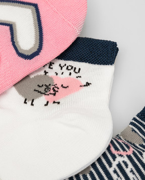 RiminiVeste Дитячий набір шкарпеток з візерунками SUMMERKIT