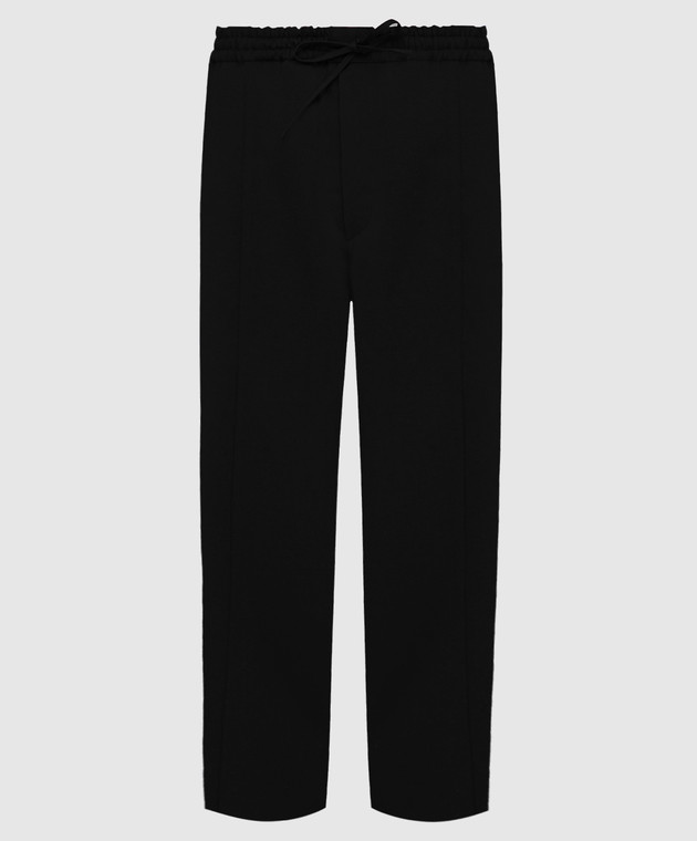 Jil Sander Черные брюки из шерсти JSMS311401MS202500
