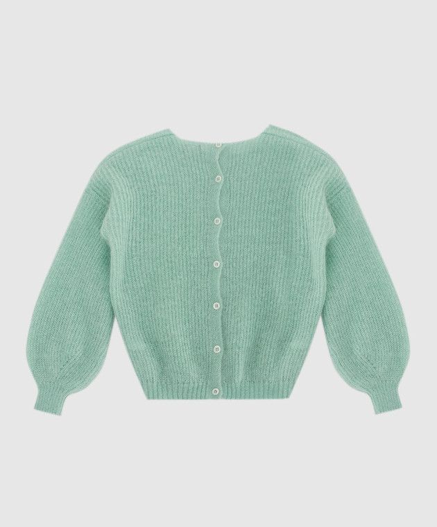 Il Gufo Mint children's sweater A21MA377EM4311014 image 2