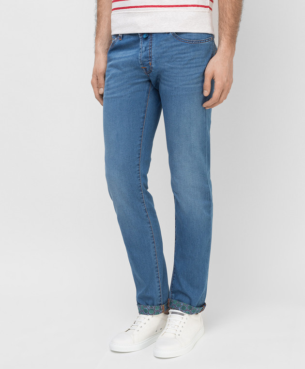 Jacob Cohen Синие джинсы J622COMF02401 изображение 3