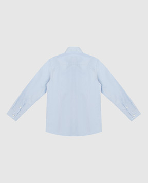 Stefano Ricci Дитяча блакитна сорочка YC004160M1450