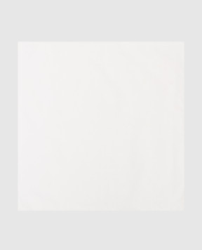 Stefano Ricci Дитяча біла хустка-паші у візерунок YFZ25M1450
