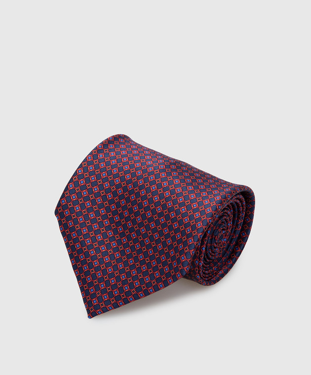 Stefano Ricci Фіолетовий краватку в візерунок патерн CH41029