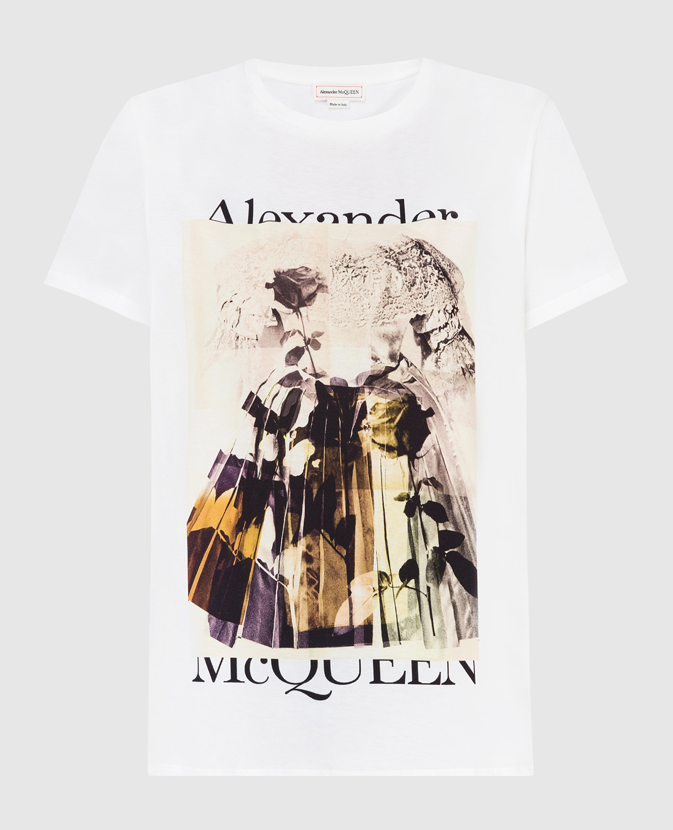 

Белая футболка Alexander McQueen, Белый, Футболки