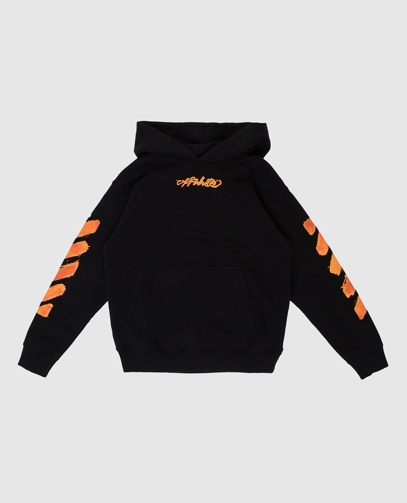 

Детское худи с принтом Script Off-White, Черный, Худи и свитшоты