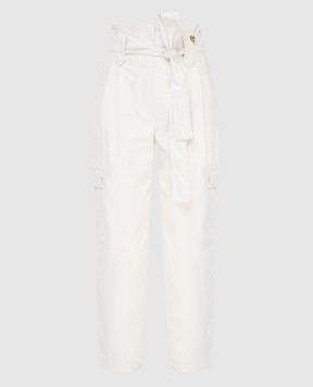 Twinset Белые брюки-карго 211TT2024