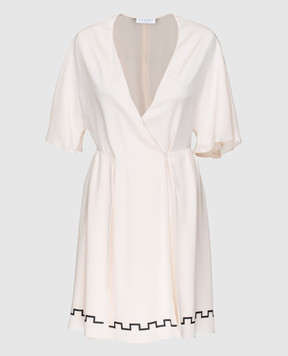 Vionnet Пудровим плаття з шовку TUVAP15006T1129