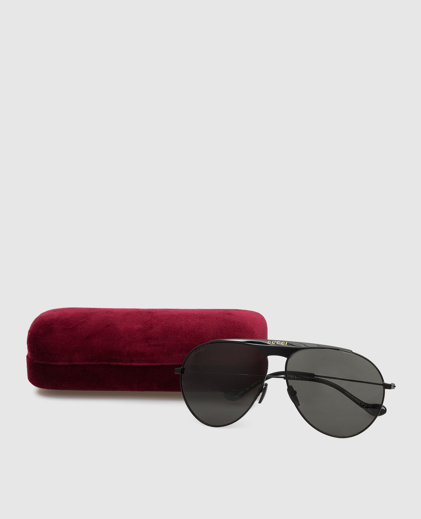 Gucci Солнцезащитные очки-авиаторы с логотипом GG0908S00465 изображение 6