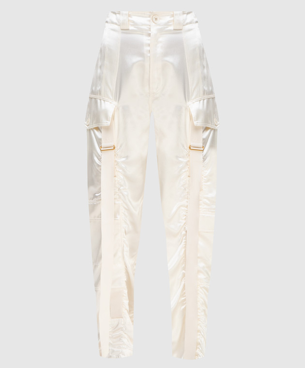 Balenciaga Светло-бежевые брюки 427049