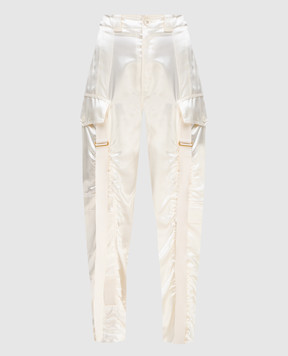 Balenciaga Светло-бежевые брюки 427049