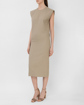 Max Mara Sportmax Бежевое платье FIFY